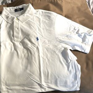 POLO by Ralph Lauren 3XLT White Polo Shirt